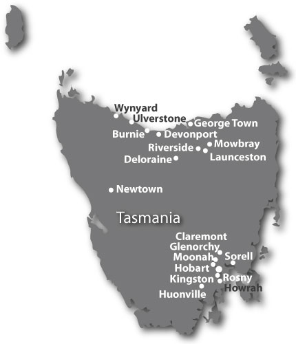 Pioneer Facility Services Sites in Tasmania